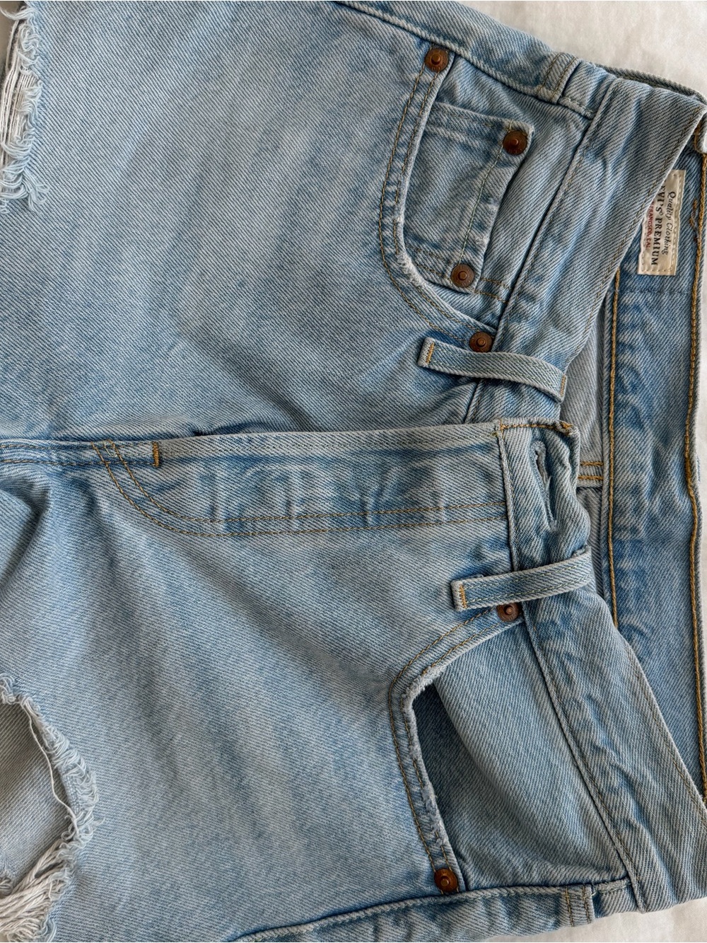 Levi's Light Blue Women's Jean Shorts